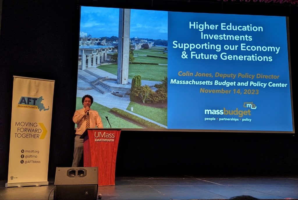 Mass Budget and Policy Center: Higher Education Investments: Supporting Our Economy and Future Generations, 11/14. 